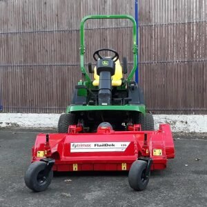 (SOLD) John Deere 1445 Ride-on Flail Tractor Mower