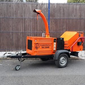 (SOLD)Timberwolf TW230HBD Diesel 6" Wood chipper