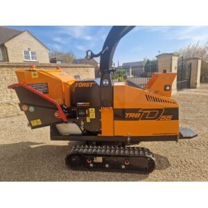 (SOLD)Forst TR8 tracked wood chipper
