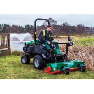 Ride-on Tractor Hire Out Front Flail