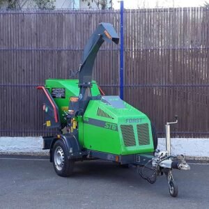 (SOLD) Forst ST6D Wood Chipper road towable