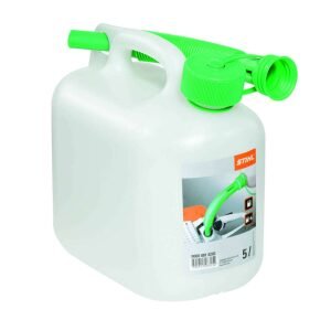 5 litre plastic fuel clear can