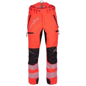Arbortec Breatheflex Pro ATHV4070 Hi-Vis Chainsaw Trousers Design C Class 1